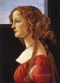 Retrato de una mujer joven Sandro Botticelli